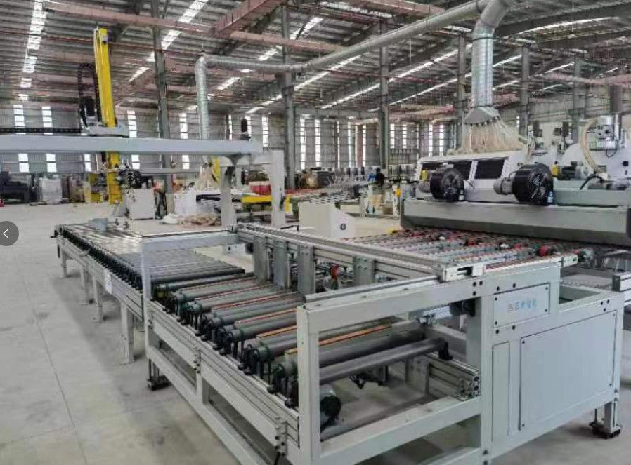 Hot Melt Adhesive Floor Packing Machine For WPC Floor Wrapping