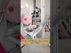 मिलर और एसपीसी फर्श के लिए रीसाइक्लिंग मशीन